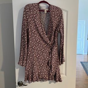 Floral Print Mini Dress